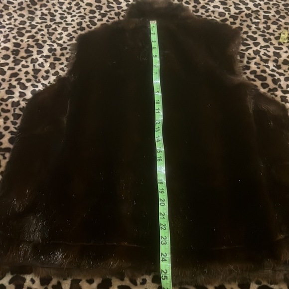 Old Navy Reversible Fur Vest Large - Picture 12 of 13